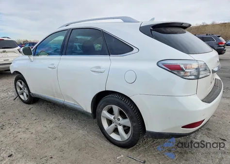 2011 Lexus Rx 350 z USA, uszkodzony, nr VIN 2T2BK1BA3BC092482